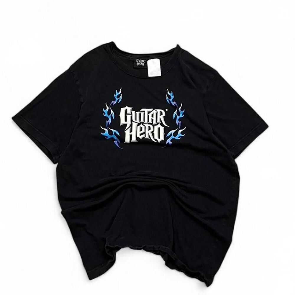 Guitar hero American-vintage Men's Black T-shirt